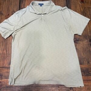 Peter‎ Millar Crown Crafted Polo Shirt Mens Large Green Golf Casual, performance
